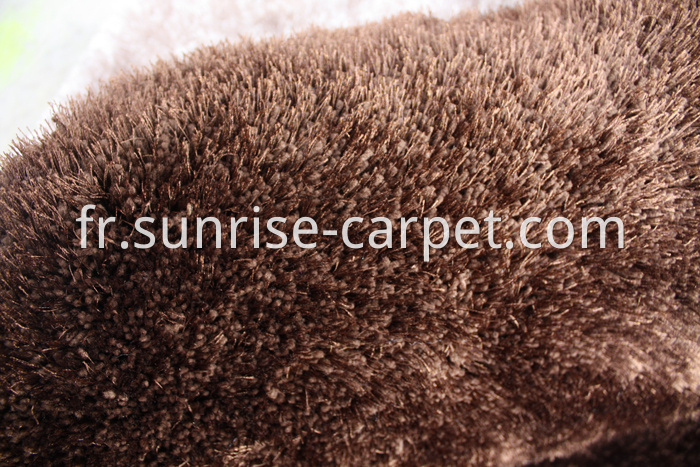 Soft Elastic & Silk Mix Shaggy Rug